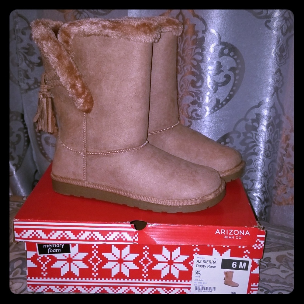 AZ SIERRA DUSTY ROSE BOOTS